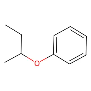 Benzene, (1-methylpropoxy)- structure