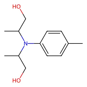 2,2'-(p-Tolylimino)dipropanol structure