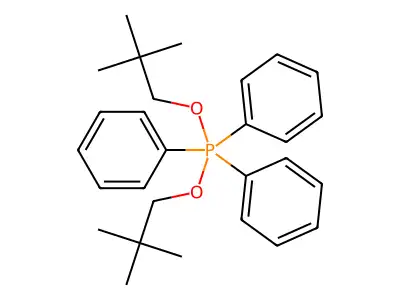 Bis(2,2-dimethylpropoxy)(triphenyl)-lambda~5~-phosphane structure