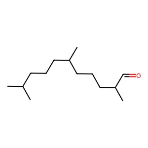 Undecanal, 2,6,10-trimethyl- structure