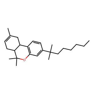 1-Deoxy-delta(8)-THC DMH structure