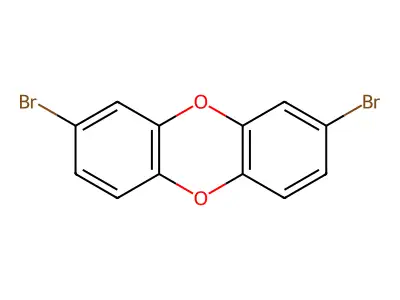 2,8-Dibromooxanthrene structure