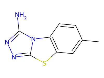 7-Methyl[1,2,4]triazolo[3,4-b][1,3]benzothiazol-3-amine structure