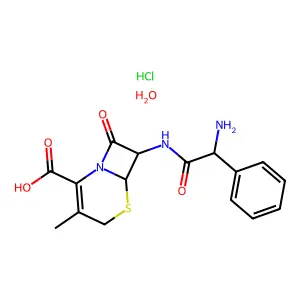 Cephalexin Hydrochloride structure