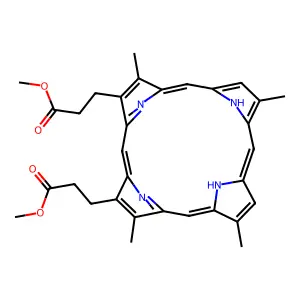 PYROPORPHYRIN DIMETHYL ESTER structure