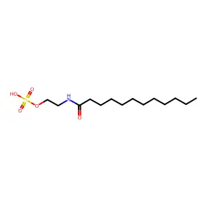 N-[2-(Sulfooxy)ethyl]dodecanamide structure