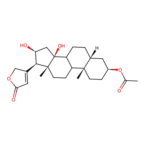 3-Monoacetylgitoxigenin structure