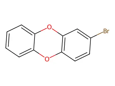2-Bromooxanthrene structure