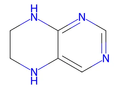 5,6,7,8-Tetrahydropteridine structure