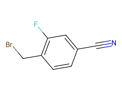 4-Bromo-2-fluorobenzonitrile structure