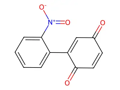 (2-Nitro-phenyl)-[1,4]benzoquinone structure