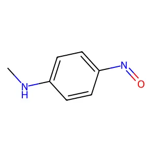 N-Methyl-4-nitrosobenzenamine structure