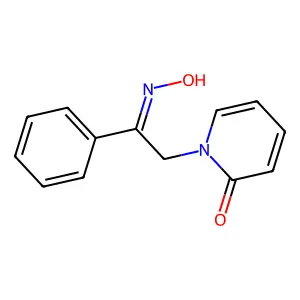 2(1H)-Pyridinone, 1-[2-(hydroxyimino)-2-phenylethyl]- structure