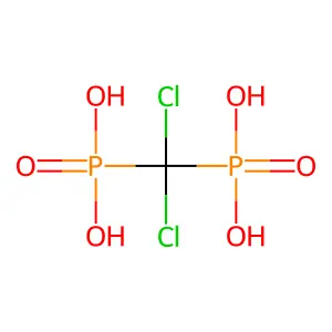 Clodronate structure