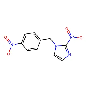 Imidazole, 2-nitro-1-(p-nitrobenzyl)- structure