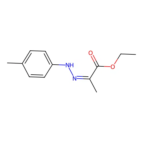 Propanoic acid, 2-[(4-methylphenyl)hydrazono]-, ethyl ester, (Z)- structure