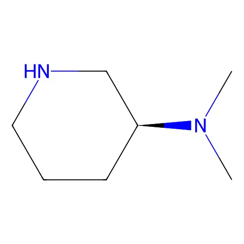 (S)-N,N-Dimethylpiperidin-3-amine structure