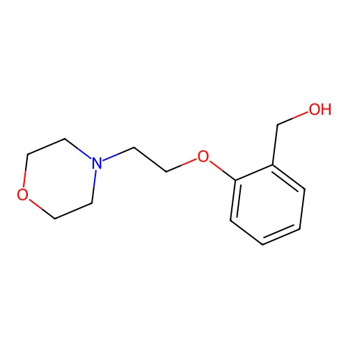 [2-(2-Morpholinoethoxy)phenyl]methanol structure