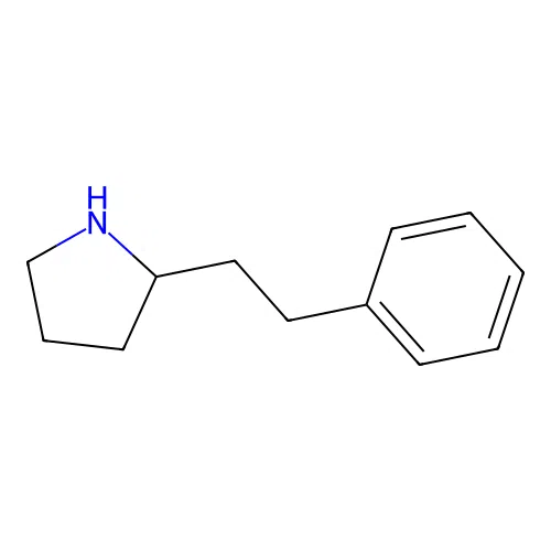 2-(2-Phenylethyl)pyrrolidine structure