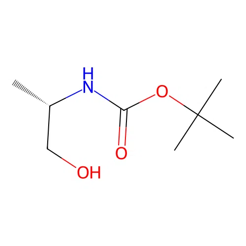 1,1-Dimethylethyl N-((1S)-2-hydroxy-1-methylethyl)carbamate structure