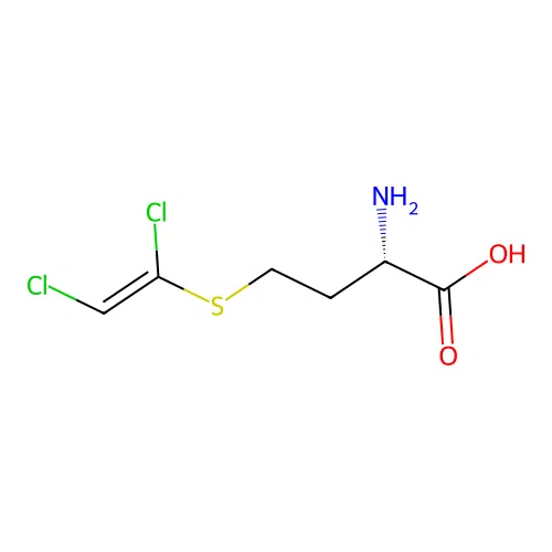L-Homocysteine, S-(1,2-dichloroethenyl)- structure