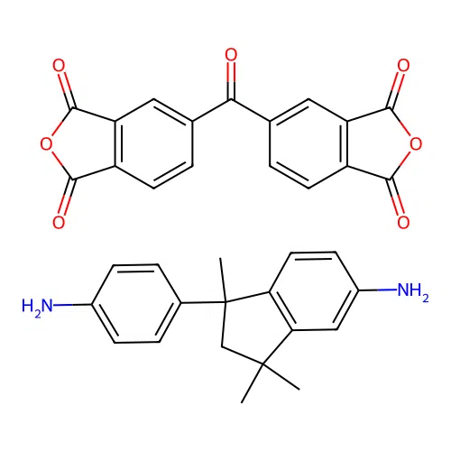 Polyimide resin structure