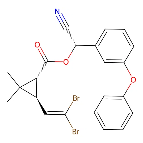 trans-Deltamethrin structure