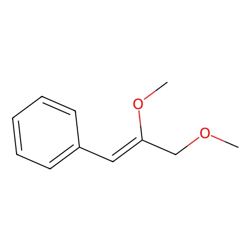 Z-2,3-Dimethoxypropenylbenzene structure