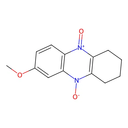 7-Methoxy-1,2,3,4-tetrahydrophenazine 5,10-dioxide structure