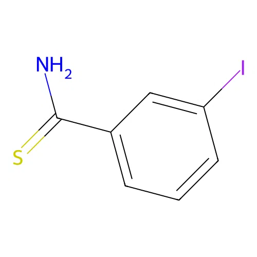 3-Iodothiobenzamide structure