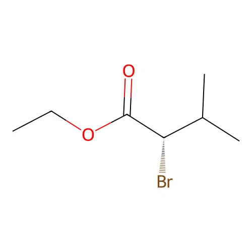 ethyl (2S)-2-bromo-3-methylbutanoate structure