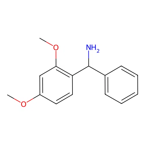2,4-Dimethoxy-alpha-phenylbenzenemethanamine structure