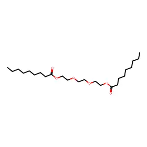 Ethylenebis(oxyethylene) dinonanoate structure