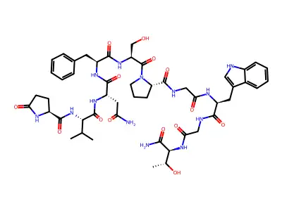 Hypertrehalosemic neuropeptide structure
