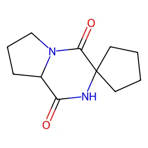 spiro[6,7,8,8a-tetrahydro-2H-pyrrolo[1,2-a]pyrazine-3,1'-cyclopentane]-1,4-dione structure