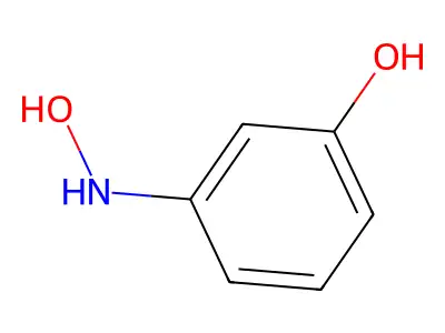 3-Hydroxyaminophenol structure