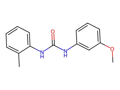 1-(3-Methoxyphenyl)-3-(O-tolyl)urea structure
