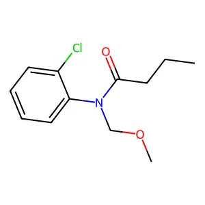Butanamide, N-(2-chlorophenyl)-N-(methoxymethyl)- structure