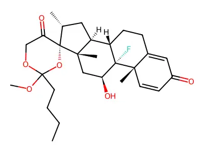 DEXAMETHASONE 17,21-METHYLORTHOVALERATE structure