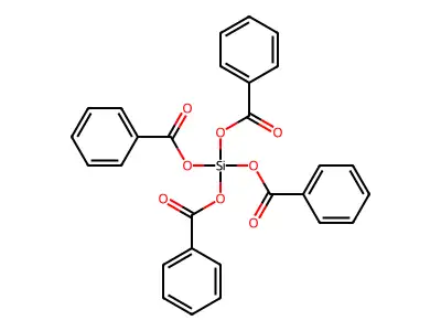 Tribenzoyloxysilyl Benzoate structure