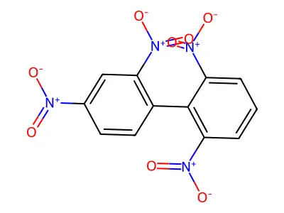1,1'-Biphenyl, 2,2',4,6'-tetranitro- structure