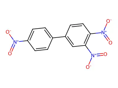 3,4,4'-Trinitrobiphenyl structure