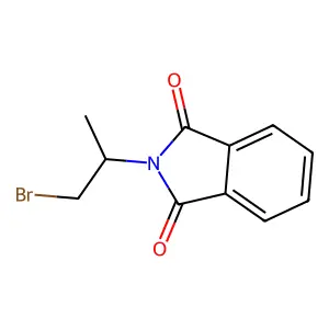 2-(2-Bromo-1-methylethyl)-1H-isoindole-1,3(2H)-dione structure