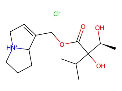 Supinin hydrochloride structure