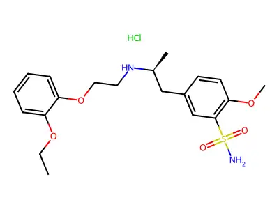(S)-Tamsulosin Hydrochloride structure
