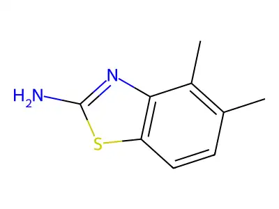 4,5-Dimethyl-1,3-benzothiazol-2-amine structure