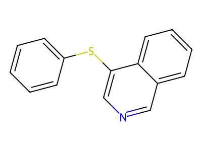 4-(Phenylthio)isoquinoline structure
