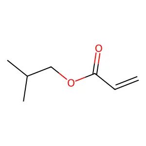 Isobutyl acrylate structure