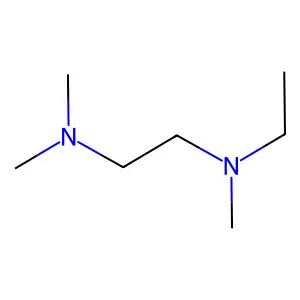 1,2-Ethanediamine, N1-ethyl-N1,N2,N2-trimethyl- structure