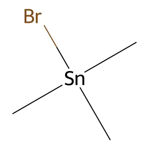 Bromotrimethylstannane structure